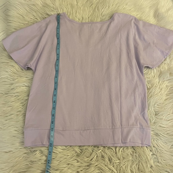 NWT | Banana Republic | Lavender Tee shirt - Picture 11 of 12